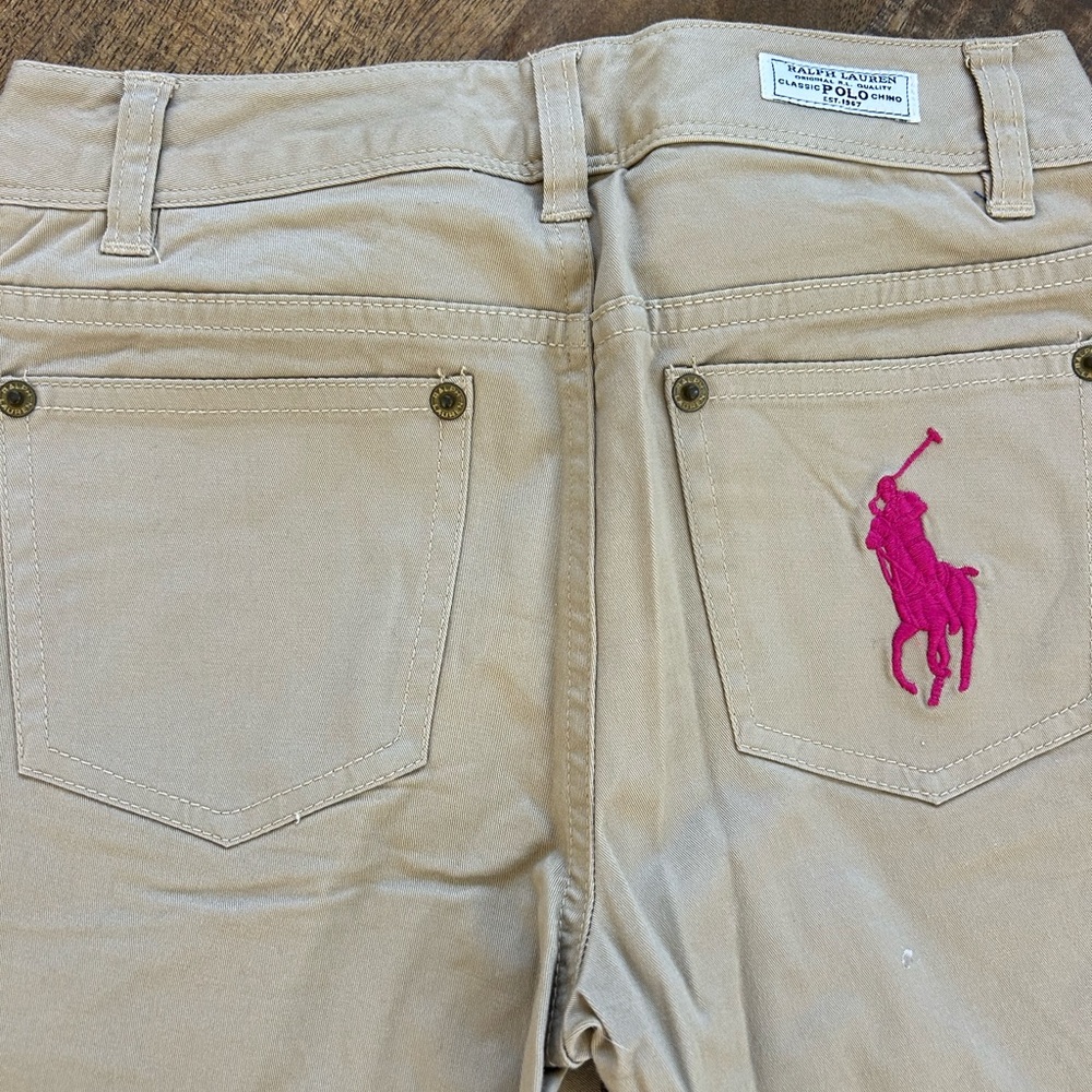 Polo by Ralph Lauren Tan Chino Pants